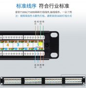 配线架安装_数字配线架作用_24口配线架打法图解